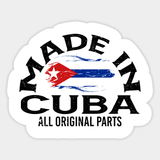 Born in Cuba Sticker